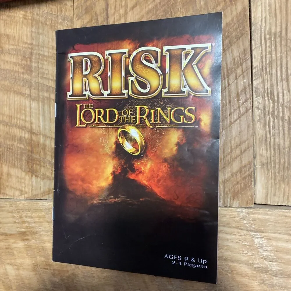 Risk: The Lord of the Rings Board Game Middle Earth Conquest MISSING RINGS